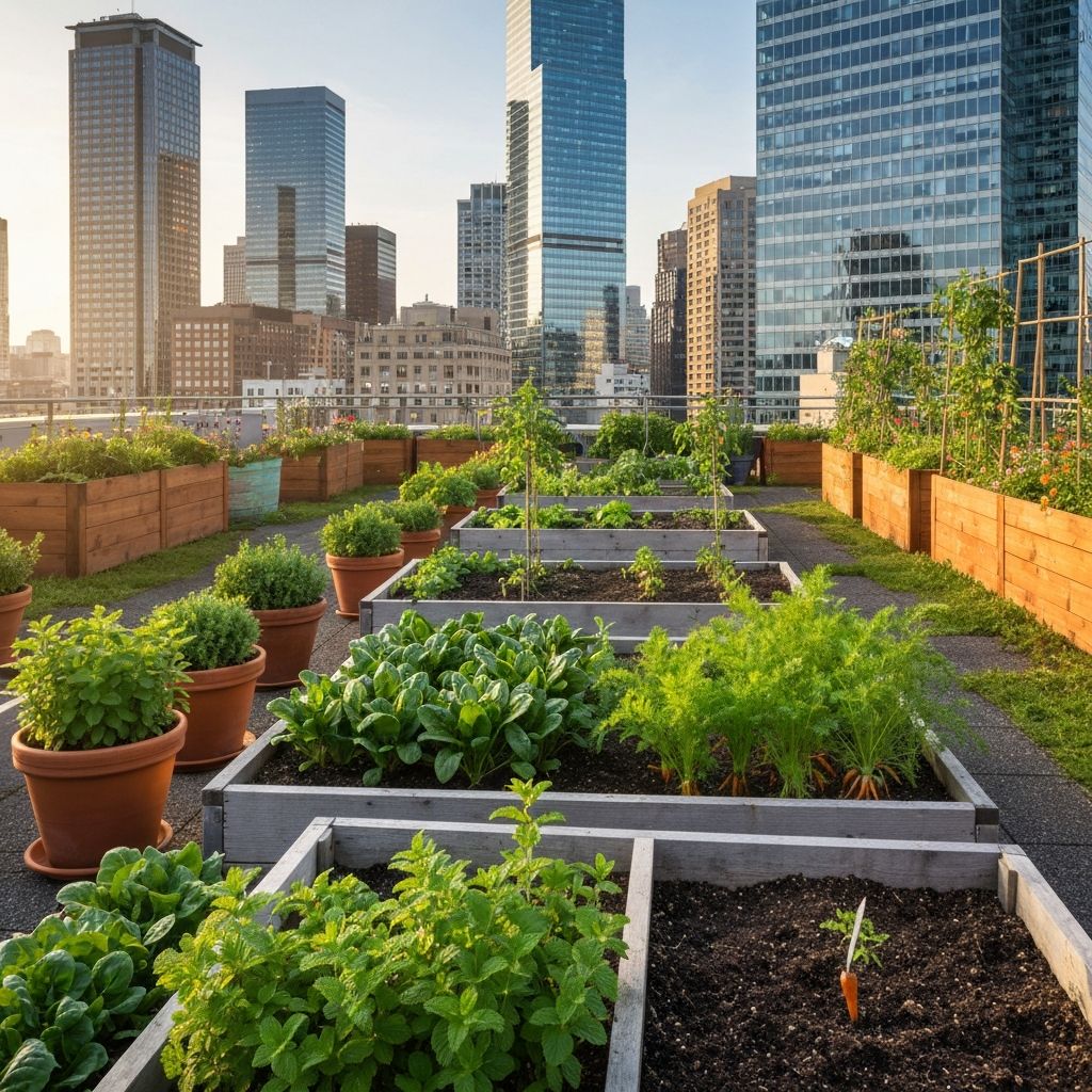Urban Gardens: A Beginner's Guide